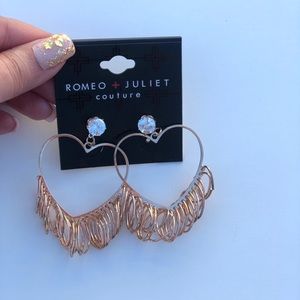 Heart earrings